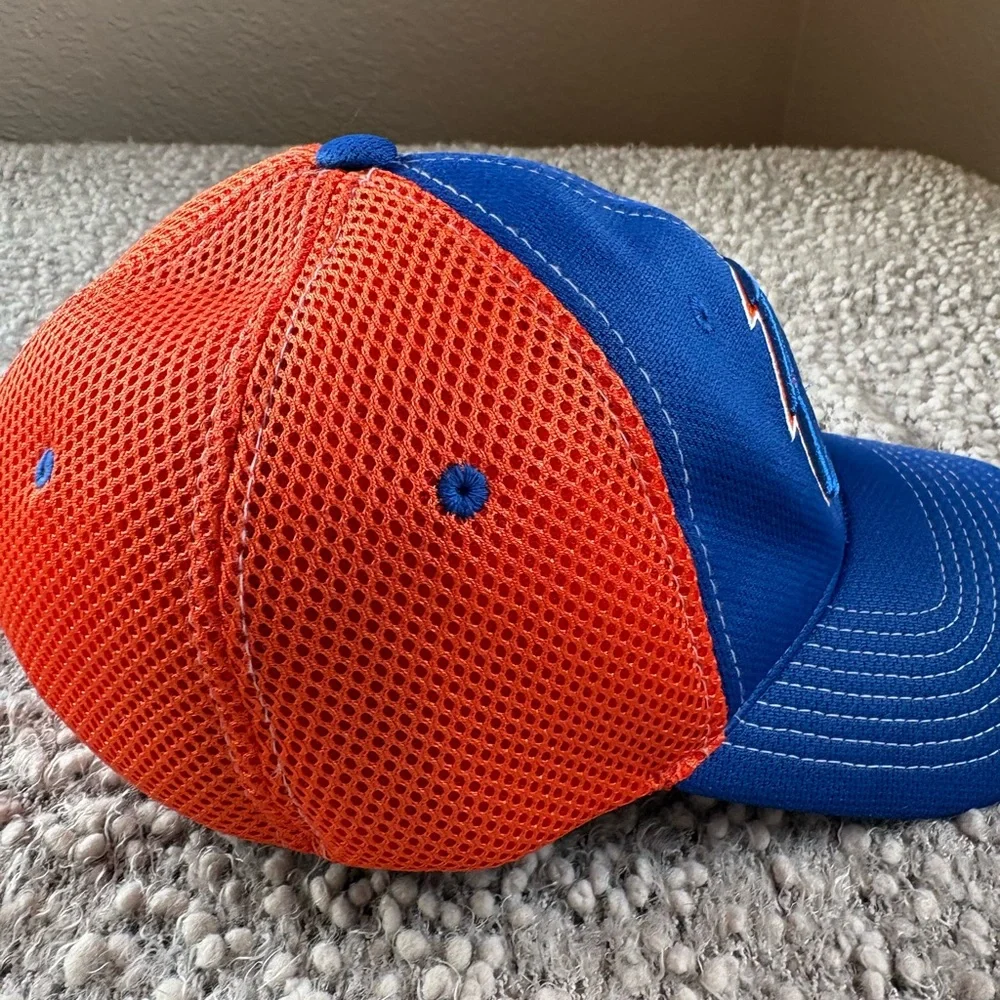 Zephyr Blue and Orange Cap - Picture 5 of 5